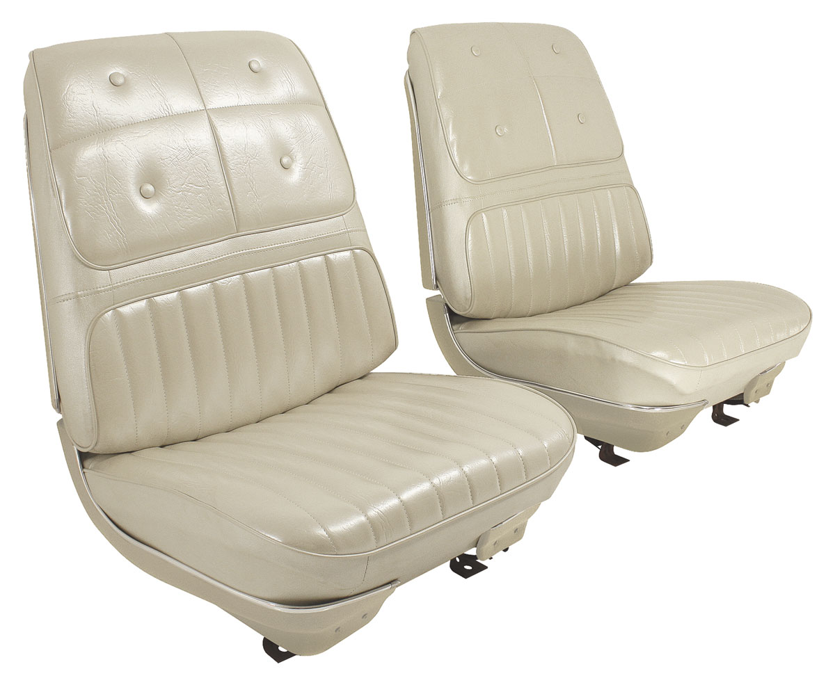 Seat Upholstery Kit, 1970 Cutlass Supreme, Ft Split Bench w/Armrest/Coupe Rr PUI 1 Seat Upholstery Kit, 1970 Cutlass Supreme, Ft Split Bench w/Armrest/Coupe Rr PUI