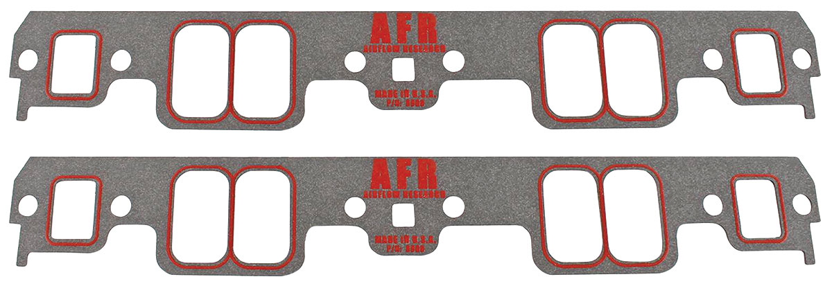 Gasket Set, AFR, Intake Manifold, SBC w/180-195cc Rect. Port, .060" Thick 1 Gasket Set, AFR, Intake Manifold, SBC w/180-195cc Rect. Port, .060" Thick