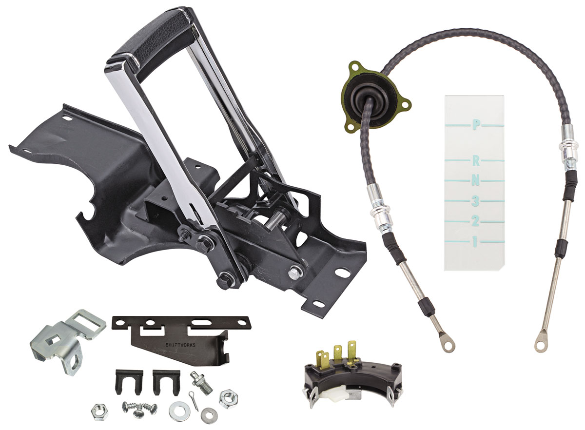 Shifter Bundle Pack, RESTOPARTS & Shiftworks, 68-70 Chevelle TH350/TH400 1 Shifter Bundle Pack, RESTOPARTS & Shiftworks, 68-70 Chevelle TH350/TH400