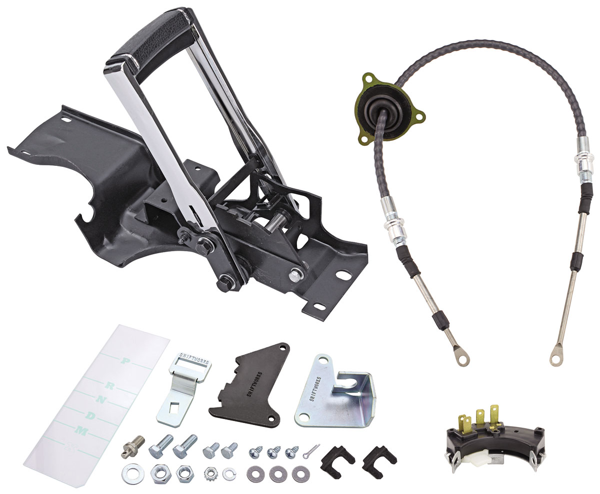 Shifter Bundle Pack, RESTOPARTS & Shiftworks, 68-70 Chevelle, 6L80E 1 Shifter Bundle Pack, RESTOPARTS & Shiftworks, 68-70 Chevelle, 6L80E