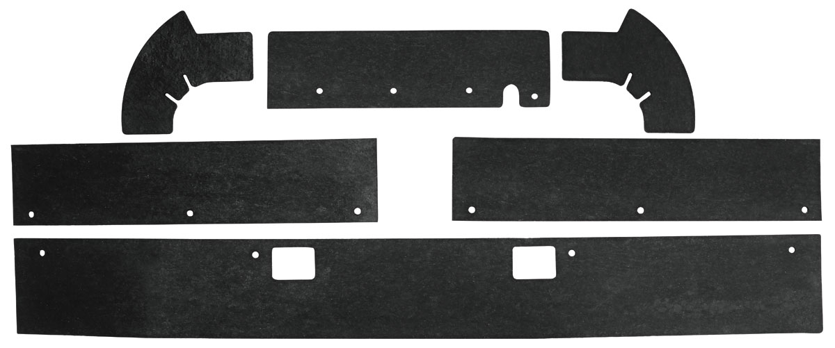 Seal, Core Support To Inner Fender, 1961-62 Bonneville/Catalina/Grand Prixw/AC 1 Seal, Core Support To Inner Fender, 1961-62 Bonneville/Catalina/Grand Prixw/AC