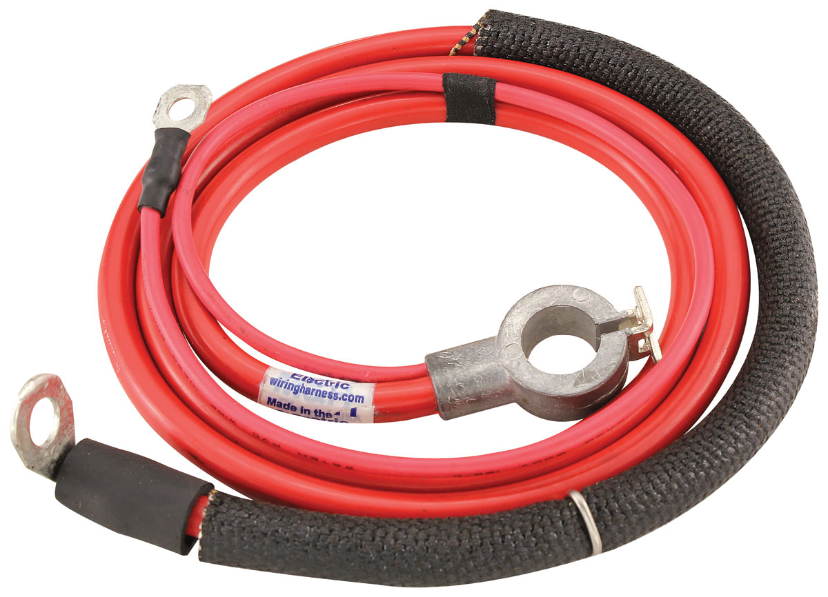 Spring Ring Battery Cable, 1970-71 V8 350, Positive 1 Spring Ring Battery Cable, 1970-71 V8 350, Positive