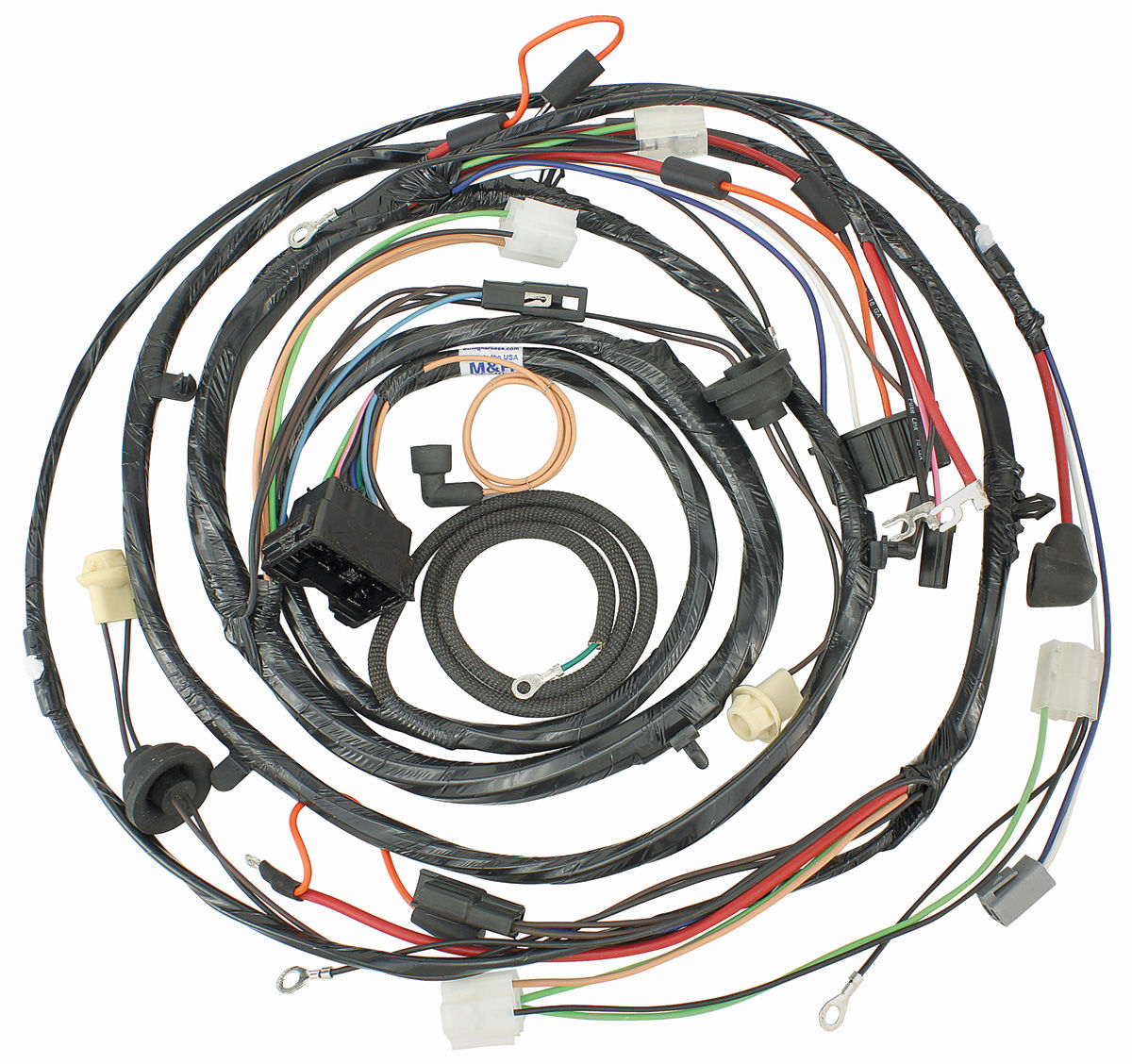 Wiring Harness, Forward Lamp, 1970 Chev/El Cam, V8/Gauges 1 Wiring Harness, Forward Lamp, 1970 Chev/El Cam, V8/Gauges