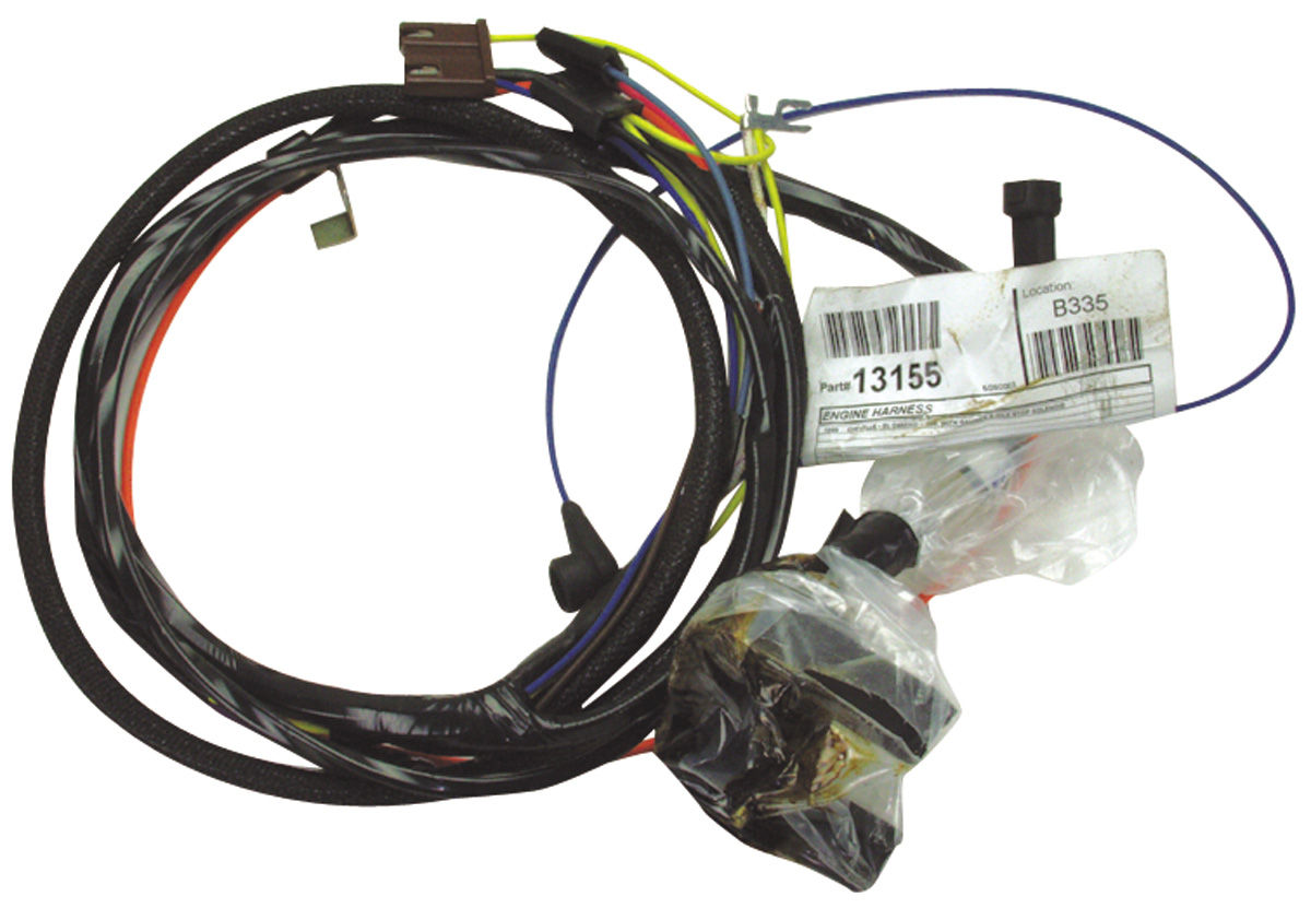 Wiring Harness, Engine, 1970 Chevelle/El Camino, 6 Cyl., Man. Trans. 1 Wiring Harness, Engine, 1970 Chevelle/El Camino, 6 Cyl., Man. Trans.