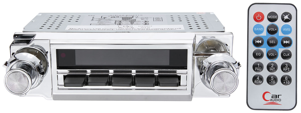 Radio, 65 Chevelle / El Camino, Authentic Fascia 1 Radio, 65 Chevelle / El Camino, Authentic Fascia