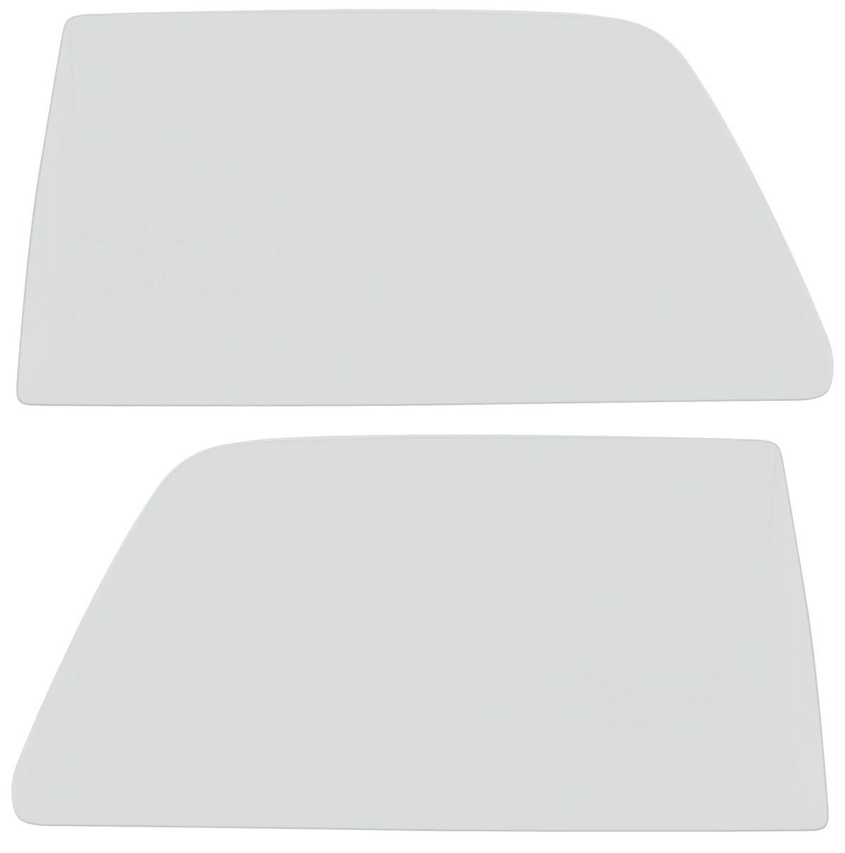 Door Glass, 1964-67 El Camino, Pair