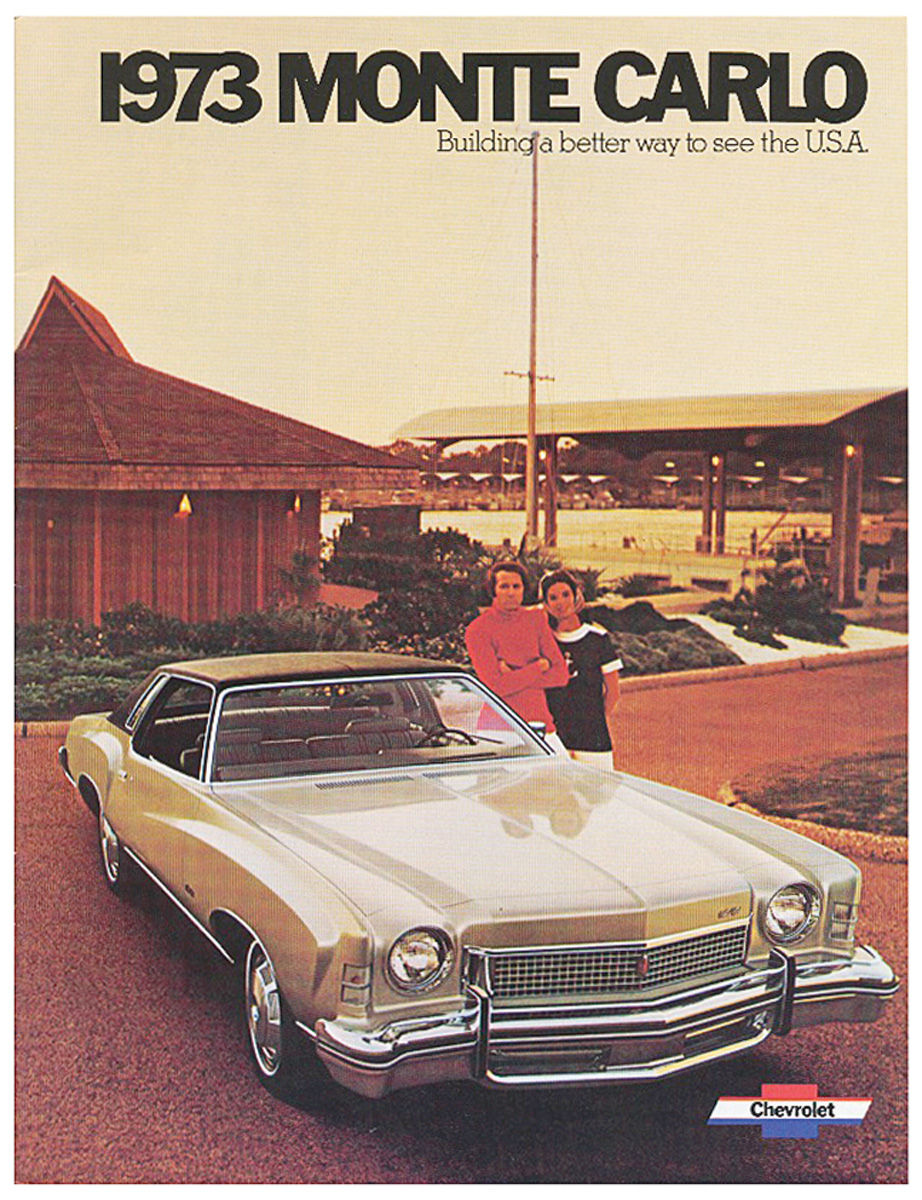 Sales Brochure, Full Color, 1973 Monte Carlo 1 Sales Brochure, Full Color, 1973 Monte Carlo