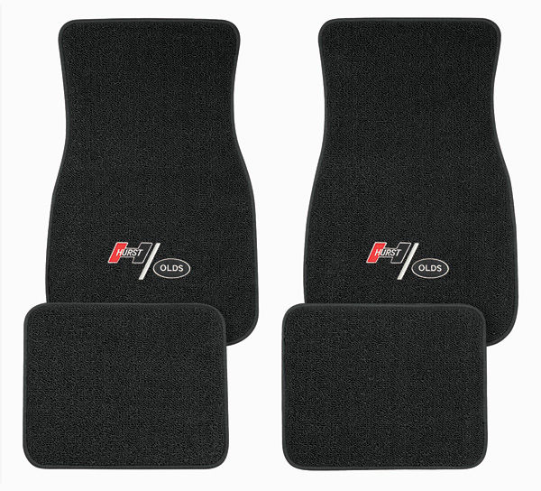 Floor Mats, Raylon 1961-77 "Hurst Olds" Logo 1 Floor Mats, Raylon 1961-77 "Hurst Olds" Logo