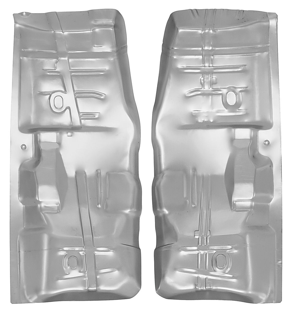 Floor Pan, Front/Rear Section, 1964-67 A-Body, Pair 1 Floor Pan, Front/Rear Section, 1964-67 A-Body, Pair