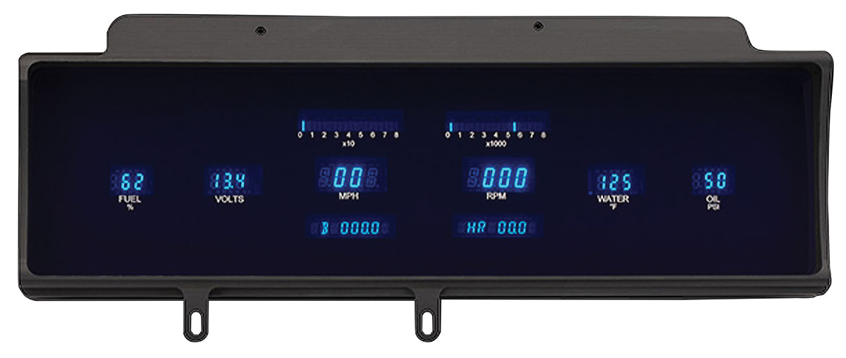 Dash Cluster, Dakota Digital, VFD3, 1970-72 Chevelle/El Camino