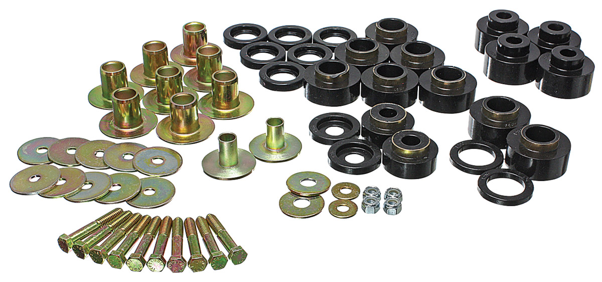 Bushings, Body Mount, Energy, 1968-72 Chevelle, No Core Support, exc. Conv. 1 Bushings, Body Mount, Energy, 1968-72 Chevelle, No Core Support, exc. Conv.