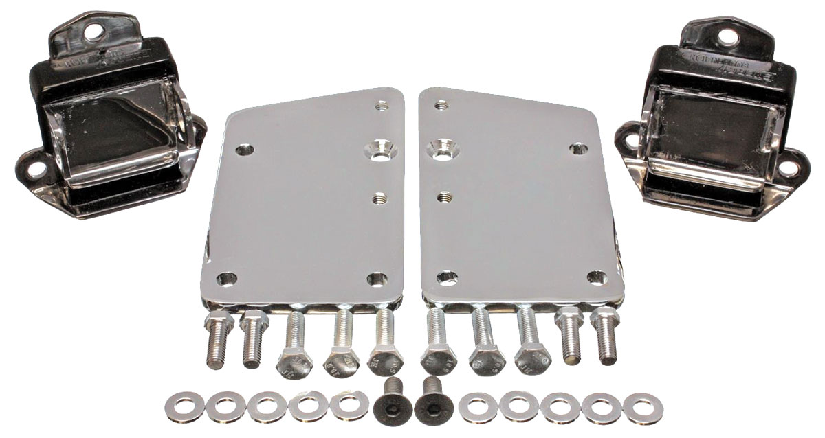 Motor Mounts, LS Swap, Energy Poly, 1964-72 Chevelle/El Camino, 2-5/8" x 1-3/4" 1 Motor Mounts, LS Swap, Energy Poly, 1964-72 Chevelle/El Camino, 2-5/8" x 1-3/4"