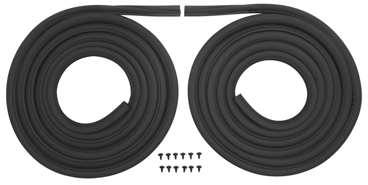Seal, Door, 1961-64 Cadillac Sedan Deville/Series 62 4dr Sedan 6-window, Rear 1 Seal, Door, 1961-64 Cadillac Sedan Deville/Series 62 4dr Sedan 6-window, Rear