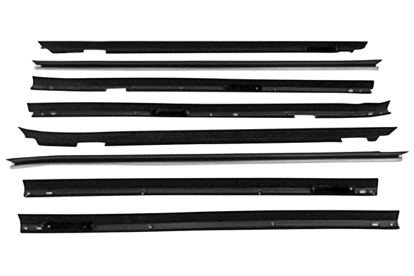 Window Felts, 1980-89 Fleetwood/Deville, Front/Rear, 4-Door 1 Window Felts, 1980-89 Fleetwood/Deville, Front/Rear, 4-Door