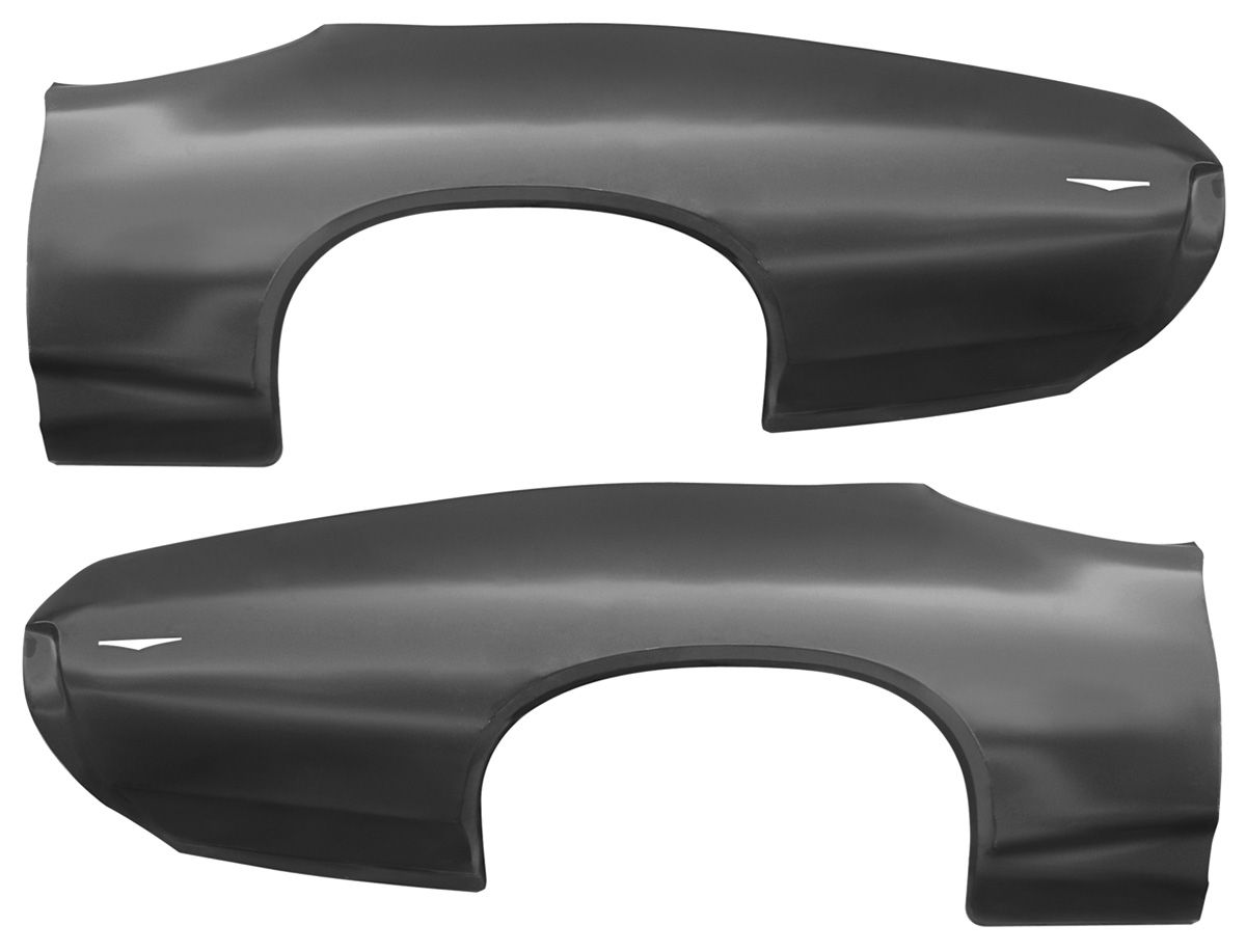 Quarter Panel, 1969 GTO, Coupe/Convertible, Pair 1 Quarter Panel, 1969 GTO, Coupe/Convertible, Pair