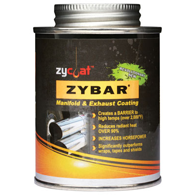 Coating, Thermal Barrier, ZyBar High Temp, 8oz/Half Pint 1 Coating, Thermal Barrier, ZyBar High Temp, 8oz/Half Pint
