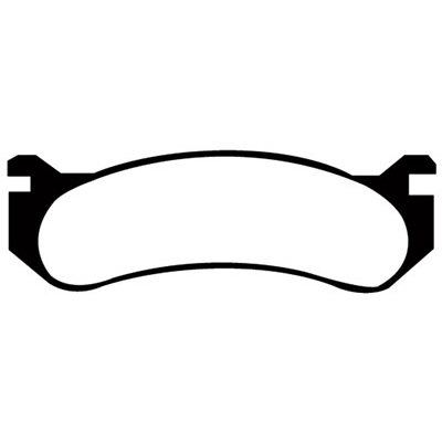 Brake Pads, EBC, 2002-06 Escalade/EXT/ESV, Ultimax2, Front 1 Brake Pads, EBC, 2002-06 Escalade/EXT/ESV, Ultimax2, Front