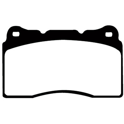 Brake Pads, EBC, 2012-16 ATS w/Brembo Caliper, Ultimax2, Front 1 Brake Pads, EBC, 2012-16 ATS w/Brembo Caliper, Ultimax2, Front