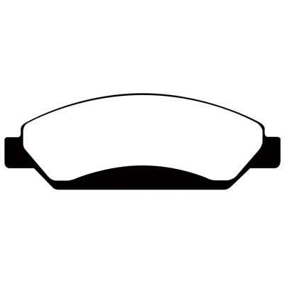 Brake Pads, EBC, 2007 Escalade/EXT/ESV, Ultimax2, Front 1 Brake Pads, EBC, 2007 Escalade/EXT/ESV, Ultimax2, Front