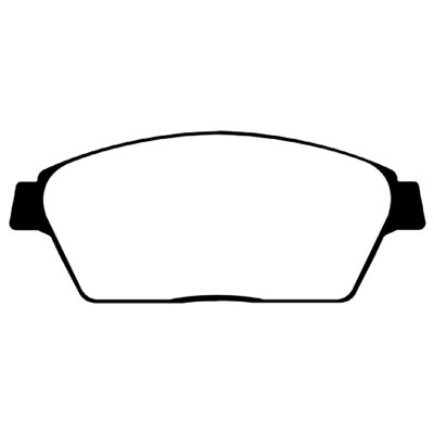 Brake Pads, EBC, 2012-16 ATS w/o Brembo Caliper, Ultimax2, Front 1 Brake Pads, EBC, 2012-16 ATS w/o Brembo Caliper, Ultimax2, Front