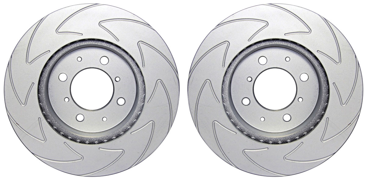 Rotors, EBC, 2006-09 XLR-V, BSD Slotted, Front, 13.4" 1 Rotors, EBC, 2006-09 XLR-V, BSD Slotted, Front, 13.4"