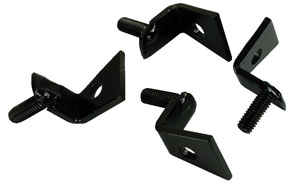 Exhaust, "L" Brackets, For Headers, 1972-73 GTO 1 Exhaust, "L" Brackets, For Headers, 1972-73 GTO
