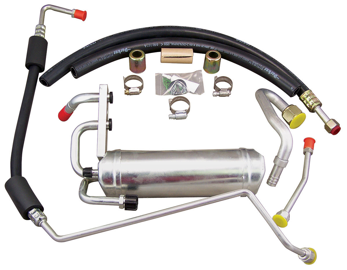 AC Hose Kit, 1968-72 GTO/Temp/LeMans, w/POA 1 AC Hose Kit, 1968-72 GTO/Temp/LeMans, w/POA