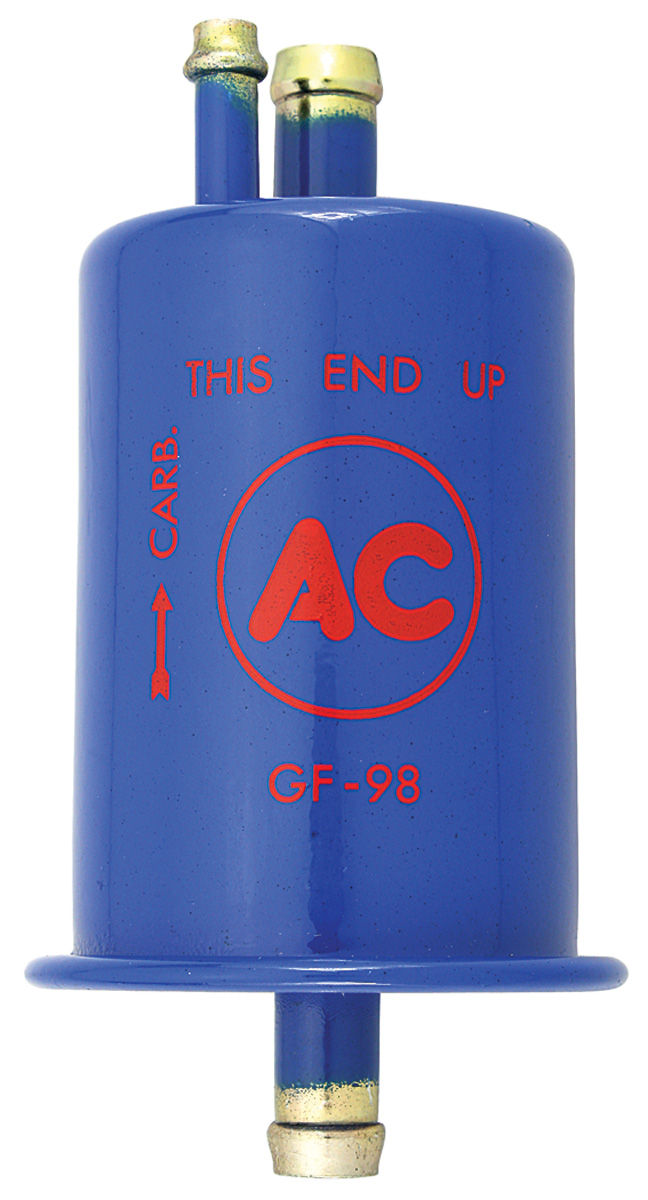 Fuel Filter, 1964-67 Pontiac Tri-Power, AC Delco, GF-98 1 Fuel Filter, 1964-67 Pontiac Tri-Power, AC Delco, GF-98