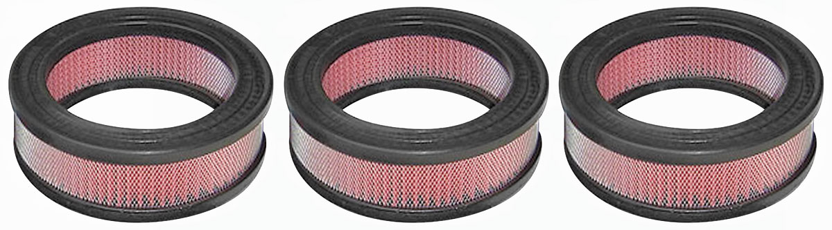 Filters, Air Cleaner, 59-66 Tri-Power, Cloth 1 Filters, Air Cleaner, 59-66 Tri-Power, Cloth