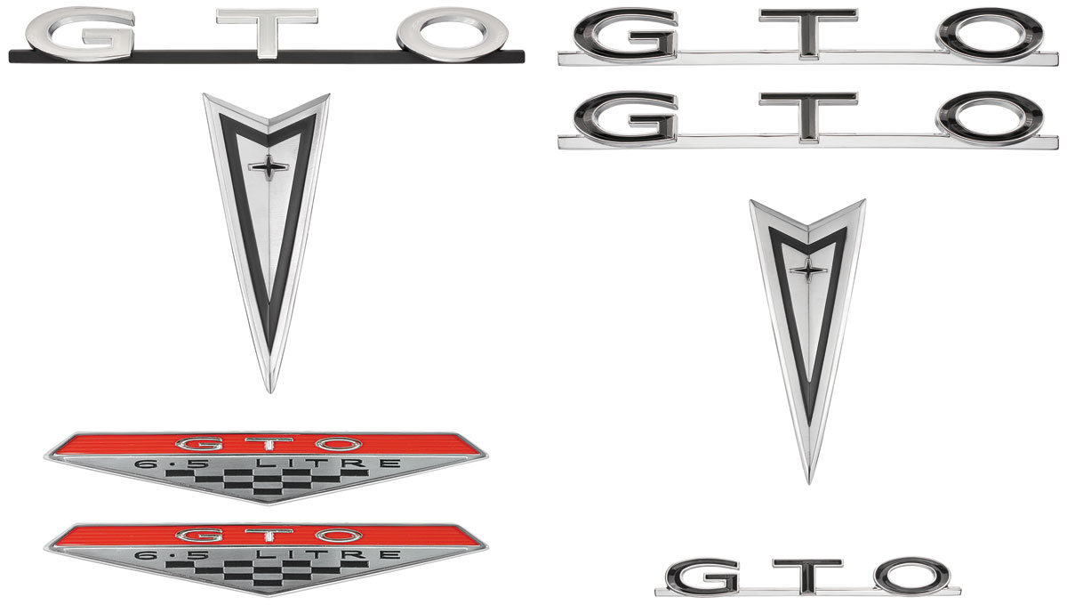 Emblem Kit, 1964 GTO, Exterior