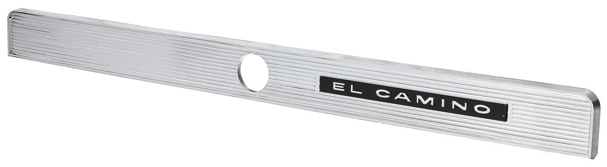 Chrome Trim, Glove Box, 1964 El Camino