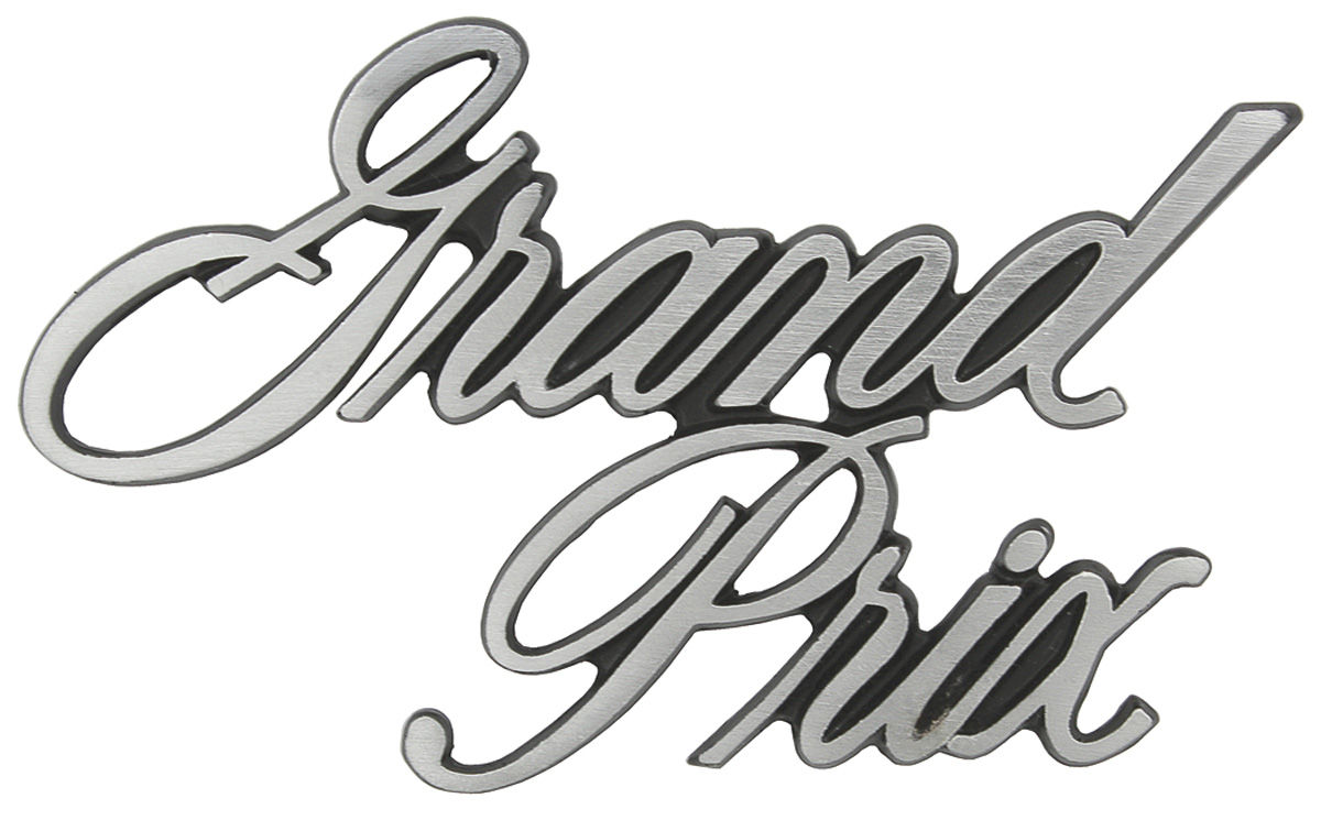 Emblem, Pillar Post, 1971-72 Grand Prix 1 Emblem, Pillar Post, 1971-72 Grand Prix