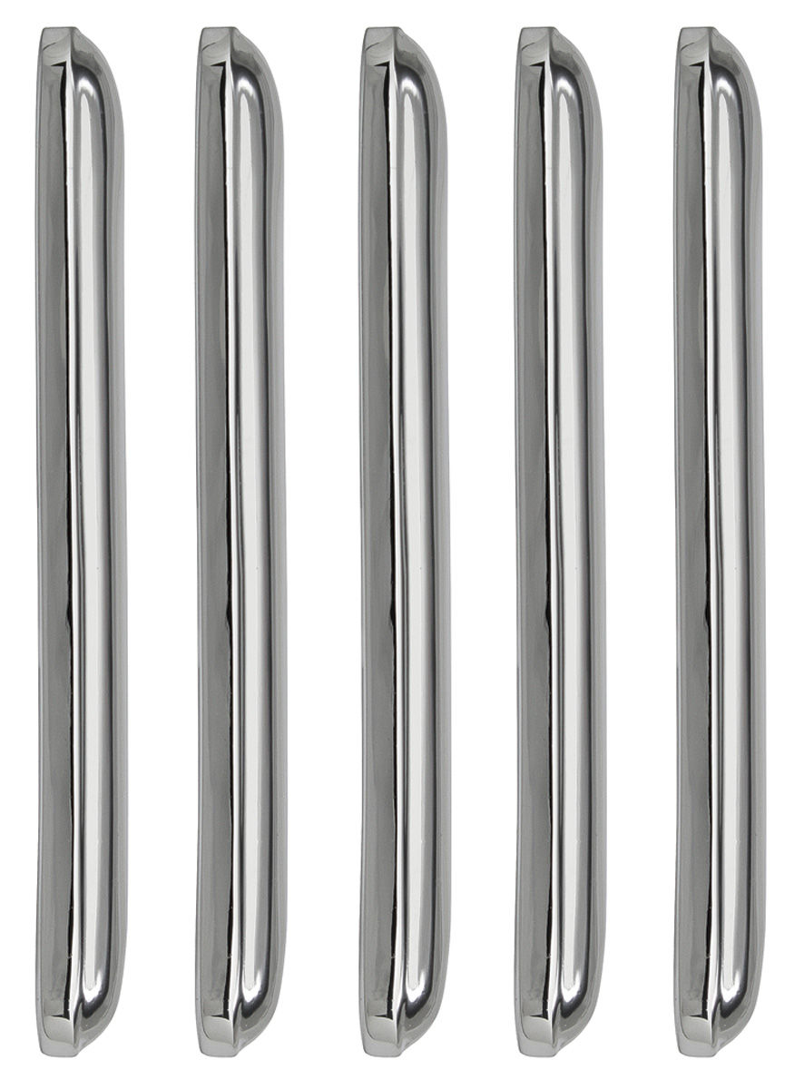 Louvers, Sail Panel, Early 1969 Grand Prix, Type 1, 2-7/8" Stud Spacing, 5-Piece