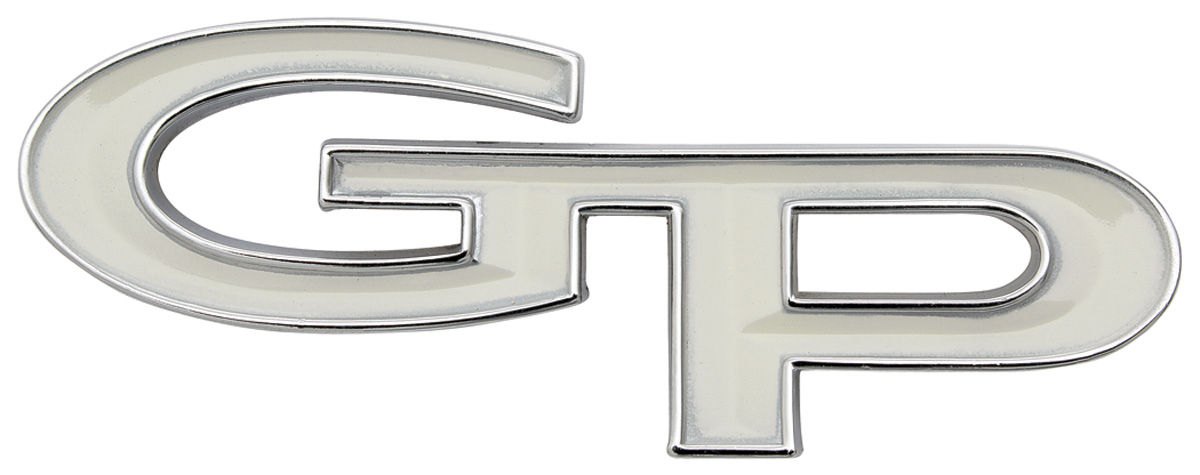Emblem, Grille, 1968 Grand Prix 1 Emblem, Grille, 1968 Grand Prix