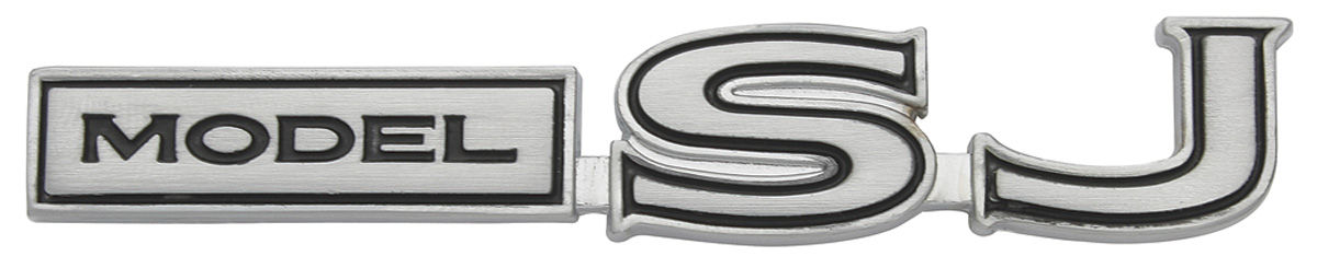 Emblem, 1969-72 Grand Prix "Model SJ" Console/1970 Trunk Lid 1 Emblem, 1969-72 Grand Prix "Model SJ" Console/1970 Trunk Lid