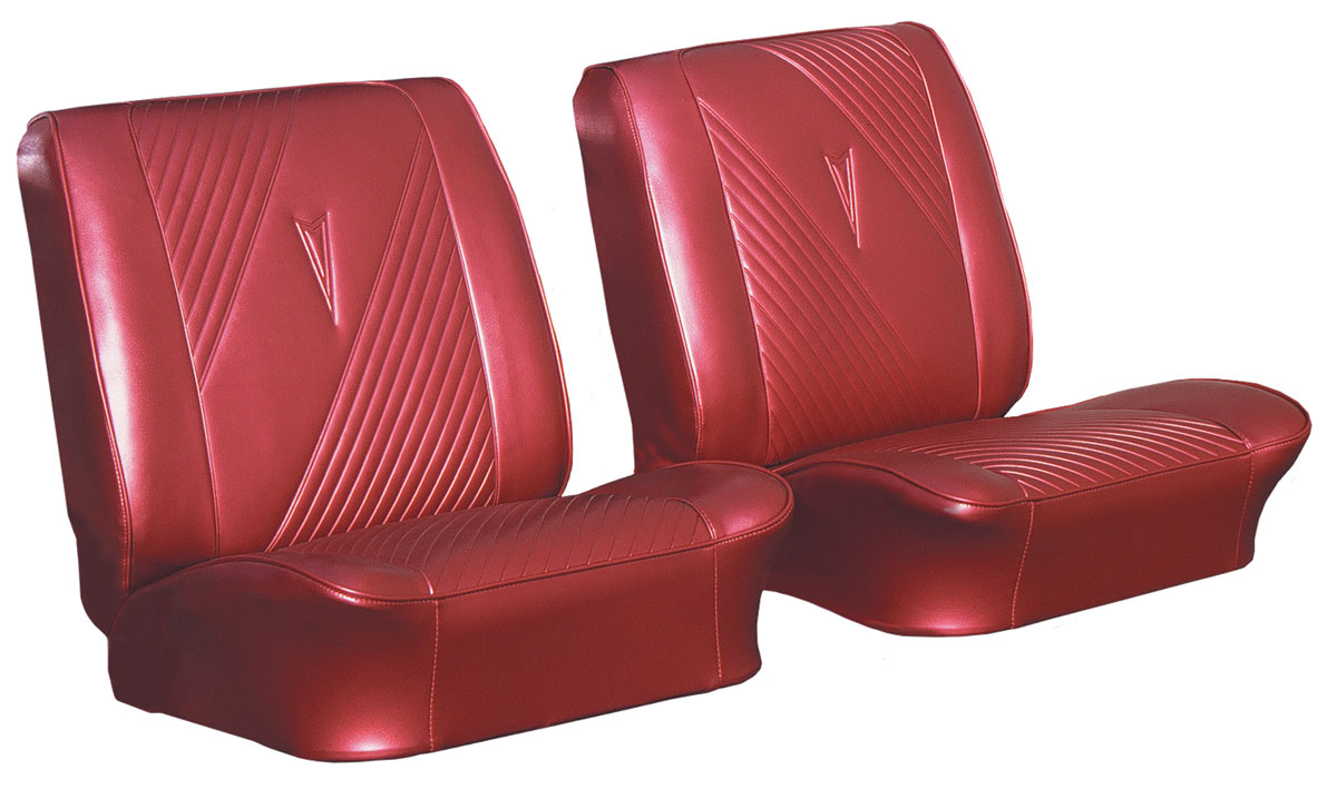 Seat Upholstery, 1965 GTO/Lemans, Convertible Rear LEG 1 Seat Upholstery, 1965 GTO/Lemans, Convertible Rear LEG