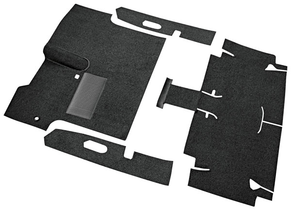 Carpet, Essex, 1962-64 Corvair, 2-Door, Convertible, 4-Piece 1 Carpet, Essex, 1962-64 Corvair, 2-Door, Convertible, 4-Piece
