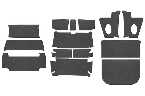 Insulation Set, Complete, Quietride, AcoustiShield, 1960-64 Corvair 4-Dr Sedan 1 Insulation Set, Complete, Quietride, AcoustiShield, 1960-64 Corvair 4-Dr Sedan