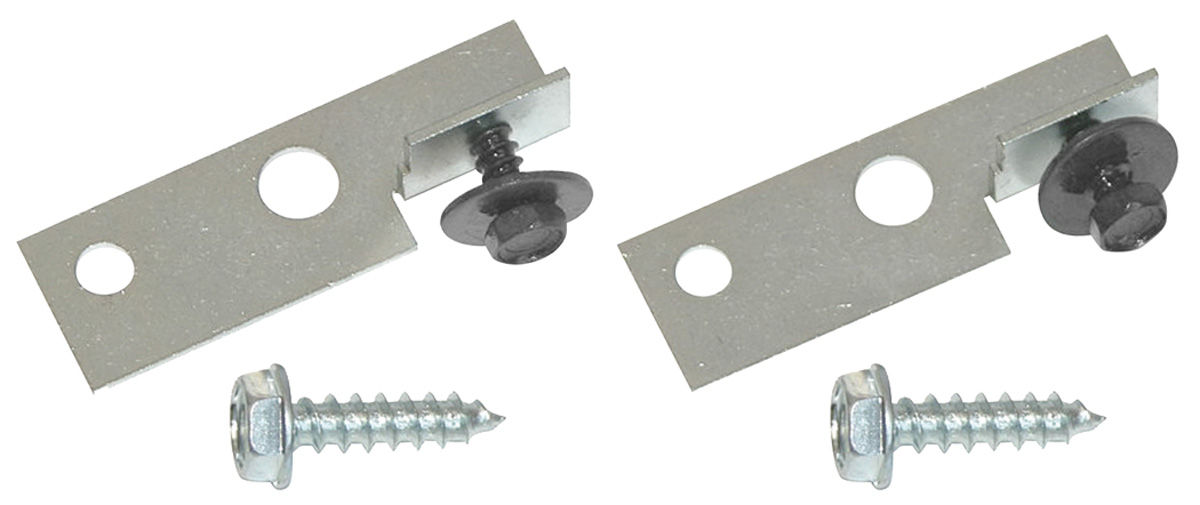 Brackets, Dash Harness Channel, 1968-72 GTO 1 Brackets, Dash Harness Channel, 1968-72 GTO