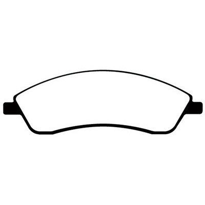Brake Pads, EBC, 2006-07 CTS 2.8/3.6 w/Sport, 05-08 STS w/Perf., Yellowstuff, FT 1 Brake Pads, EBC, 2006-07 CTS 2.8/3.6 w/Sport, 05-08 STS w/Perf., Yellowstuff, FT