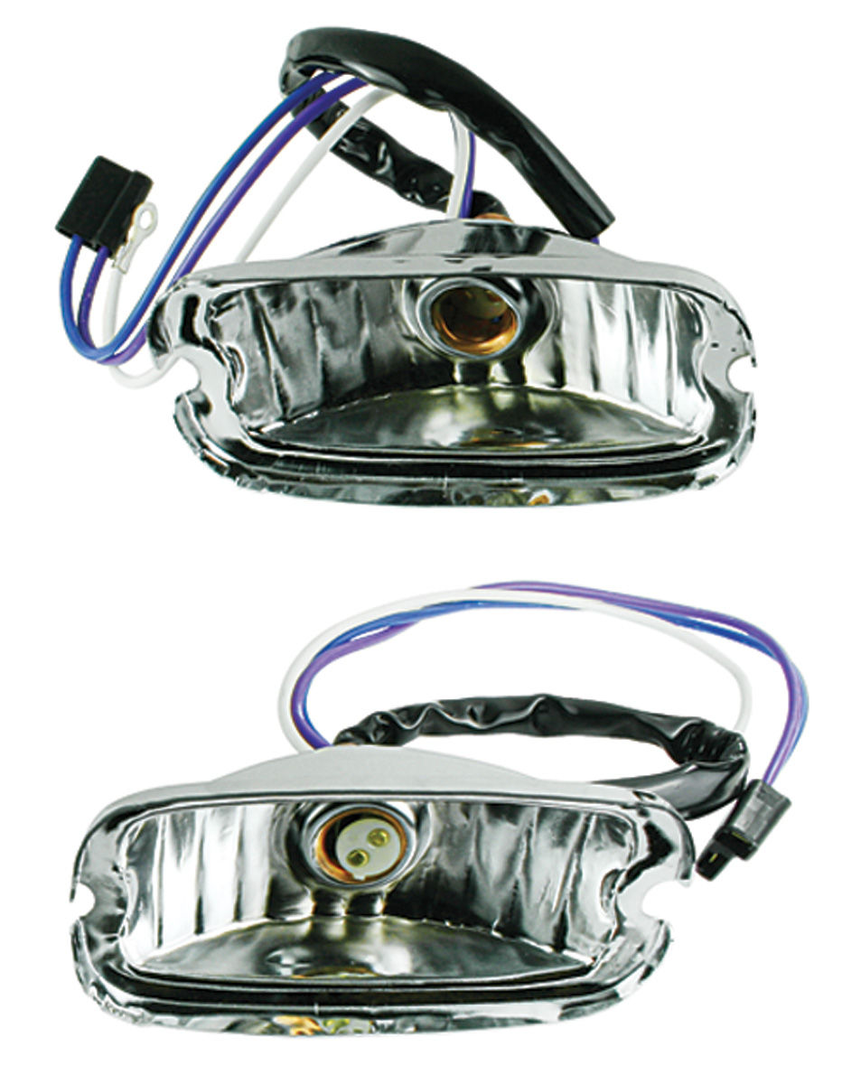 Reflectors, Park lamp, 1966-67 GTO 1 Reflectors, Park lamp, 1966-67 GTO