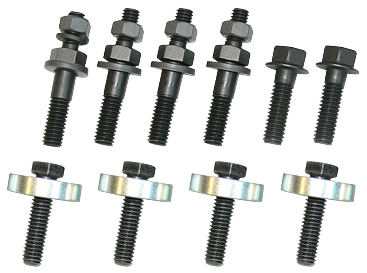 Bolt Set, Intake Manifold, 1969 GTO Ram Air IV, 14pcs 1 Bolt Set, Intake Manifold, 1969 GTO Ram Air IV, 14pcs
