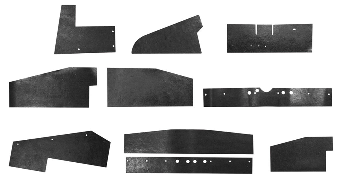 Seal Set, AC Rubber, 1964-67 GTO/LeMans/Tempest, 14pc 1 Seal Set, AC Rubber, 1964-67 GTO/LeMans/Tempest, 14pc