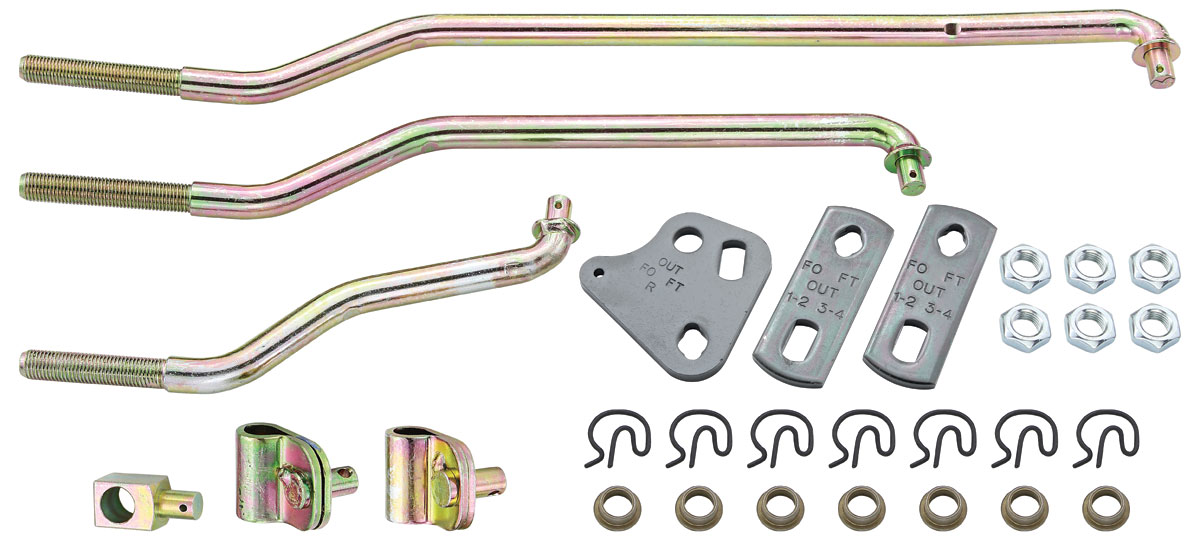 Shift Rods/Tabs, Hurst, 1967-68 BOP 1 Shift Rods/Tabs, Hurst, 1967-68 BOP