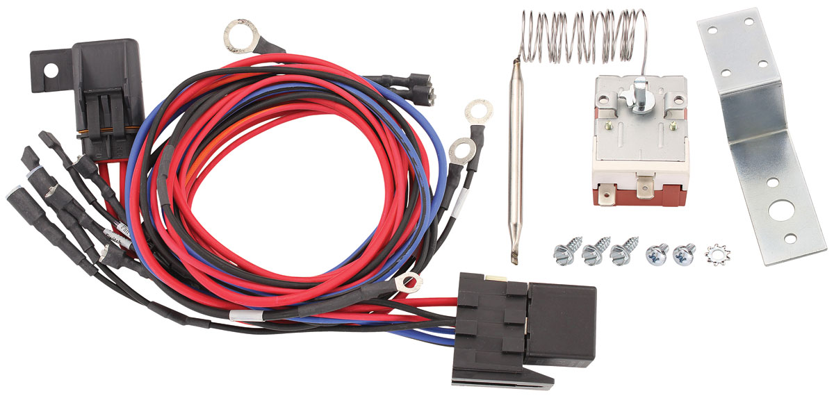 Wiring Harness, Fan, Maradyne, w/ 195-Degree Sender 1 Wiring Harness, Fan, Maradyne, w/ 195-Degree Sender