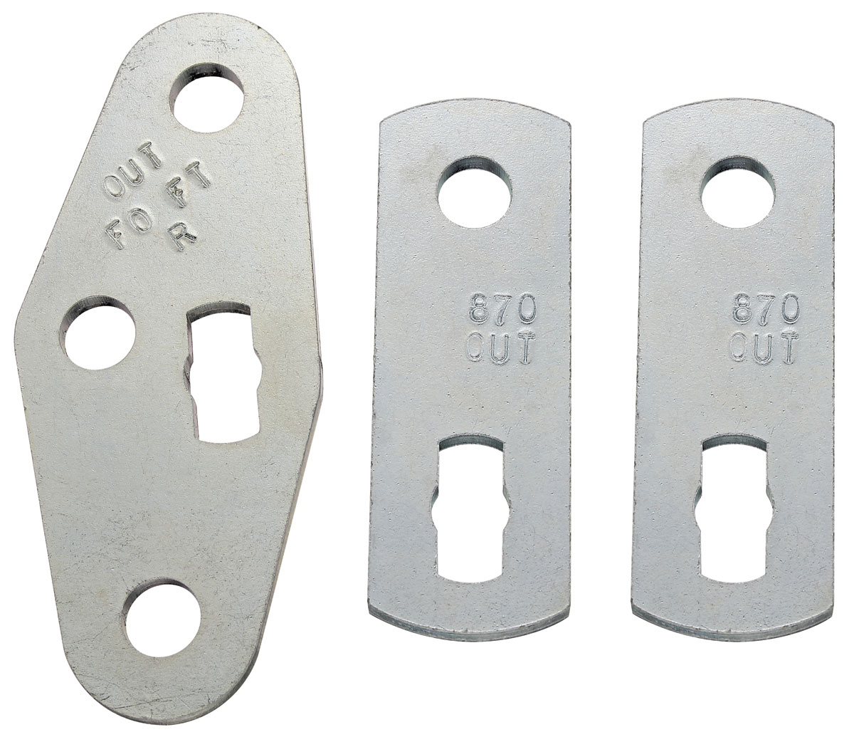 Shifter Linkage Levers, Muncie, 1969-72 A-Body, 3-Piece Set 1 Shifter Linkage Levers, Muncie, 1969-72 A-Body, 3-Piece Set