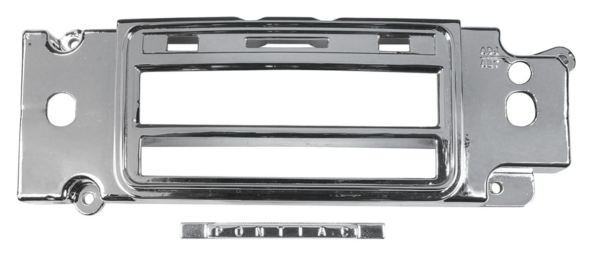 Face Plate, Radio, 1965 GTO 1 Face Plate, Radio, 1965 GTO