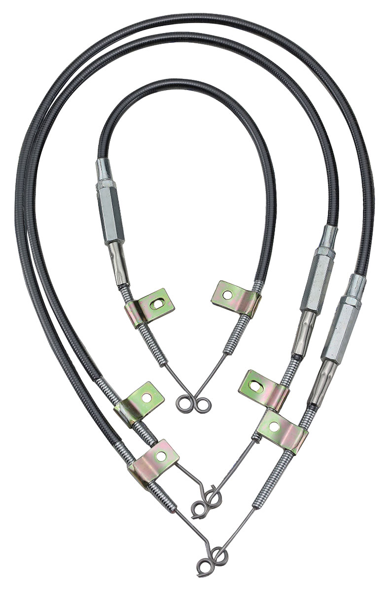 Heater Control Cables, 1966-67 GTO/Temp/LeMans, 3pc 1 Heater Control Cables, 1966-67 GTO/Temp/LeMans, 3pc