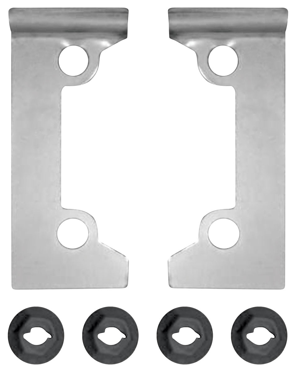 Bracket, Heater Control Mounting, 1964-67 GTO/LeMans, w/o AC 1 Bracket, Heater Control Mounting, 1964-67 GTO/LeMans, w/o AC