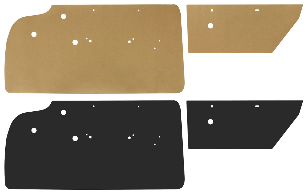 Water Shields, 1959-60 Bonneville/Catalina 2dr Hardtop, Front/Rear 1 Water Shields, 1959-60 Bonneville/Catalina 2dr Hardtop, Front/Rear